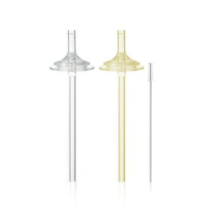 Hi-Vee 2-stage Simple Straw Replacement Replacement Straw Faucet 2p + Straw 2p + Cleaning Brush Set, Mixed Colors, 1 Set