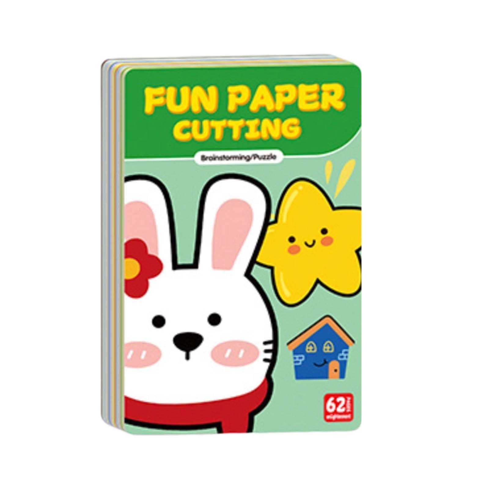 

DIY Crafts For Babies: Paper Cutting, Early Educational Toys One Size