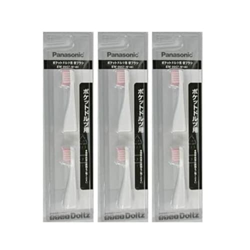 

Сменная щетка Panasonic Pocket Dolt EW0957-W белая [набор из 3 шт.]