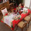 Christmas Tablecloth Holiday Wedding Party Table Cover Festive Craft Decor