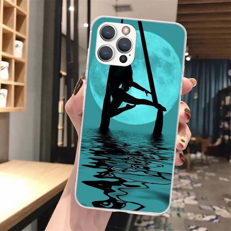 Ballerina Ballett Tanzen Weiche Handyhülle Für iPhone 16 15 14 13 12 11 Pro Max X XR XS 7 Plus 8 + SE 2020 Muster Individuell Angepasste Abdeckung
