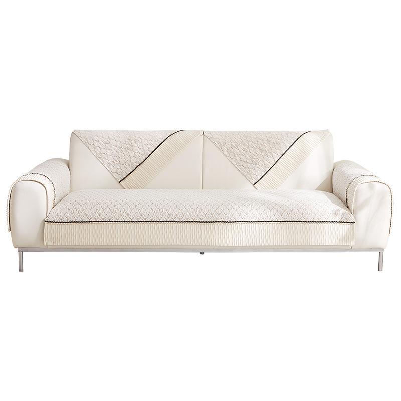 Modern Minimalist Style Chenille Sofa Cushions Four Season Universal Anti Slip Dustproof Sofa Cover Cloth Towel For Living Room