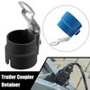 Round Parking Cover Trailer Plug Holder ABS Accessory Bracket Fixed Trailer Connector For 7 /13 Pin Trailer Plugs