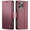 For iPhone 16 Pro Max 16 Plus Case with Card Holder, Wallet Case with RFID Blocking, Durable Leather Kickstand Magnetic Clasp