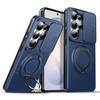 Armor Magnetic Bracket Case for Samsung Galaxy A55 A56 A57 A37 A36 A35 A27 A26 A17 A16 A07 A06 Slide Camera Protector Back Cover