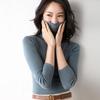 New 2023 Women's Slim Fit Turtleneck Sweater - Imitation Wool, Solid Color, Knit Stretch, Perfect for Autumn and Winter.