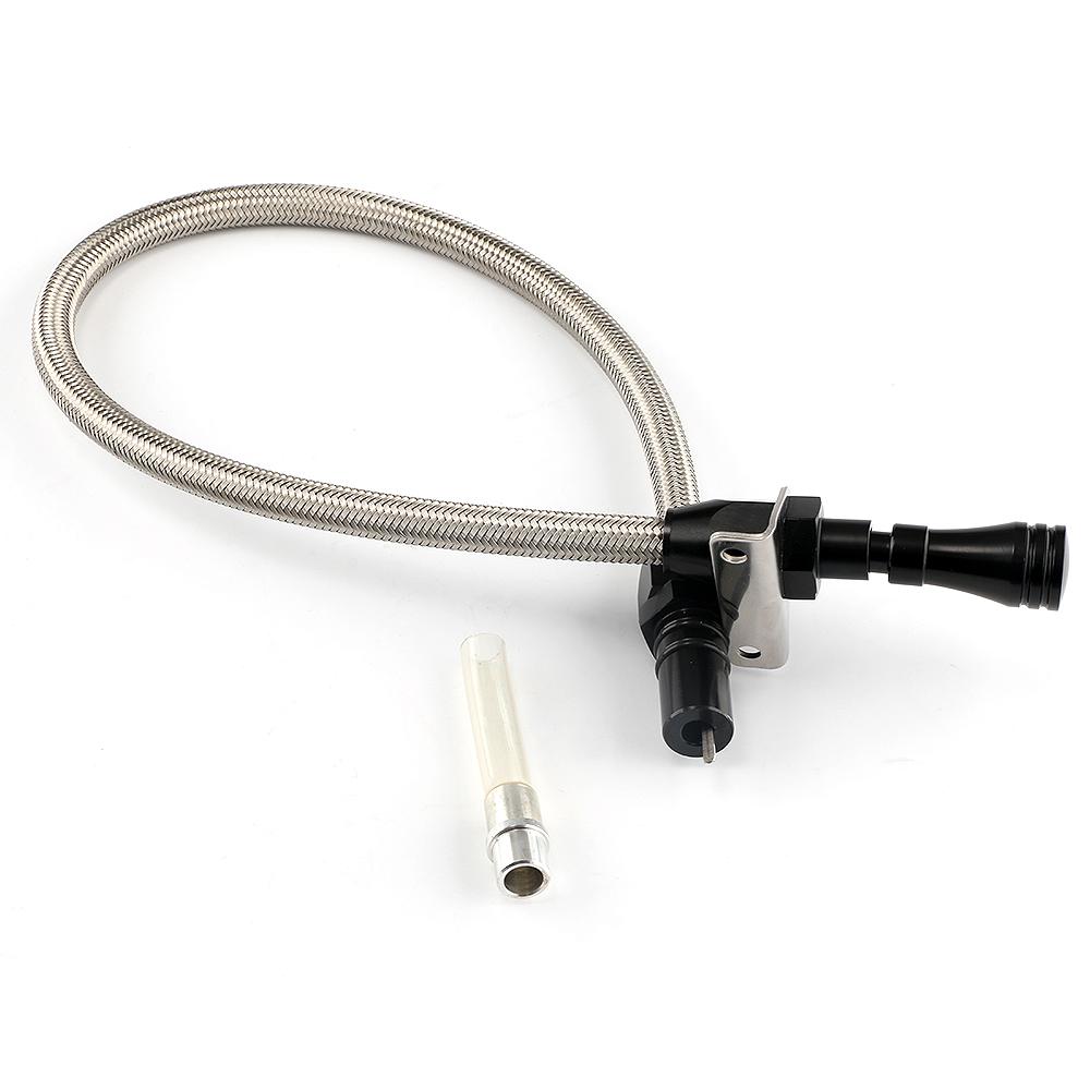 530 Mm Flexible Stainless Transmission Dipstick For GM Chevy TH-400 TH-350 Turbo SBC BBC 350 400