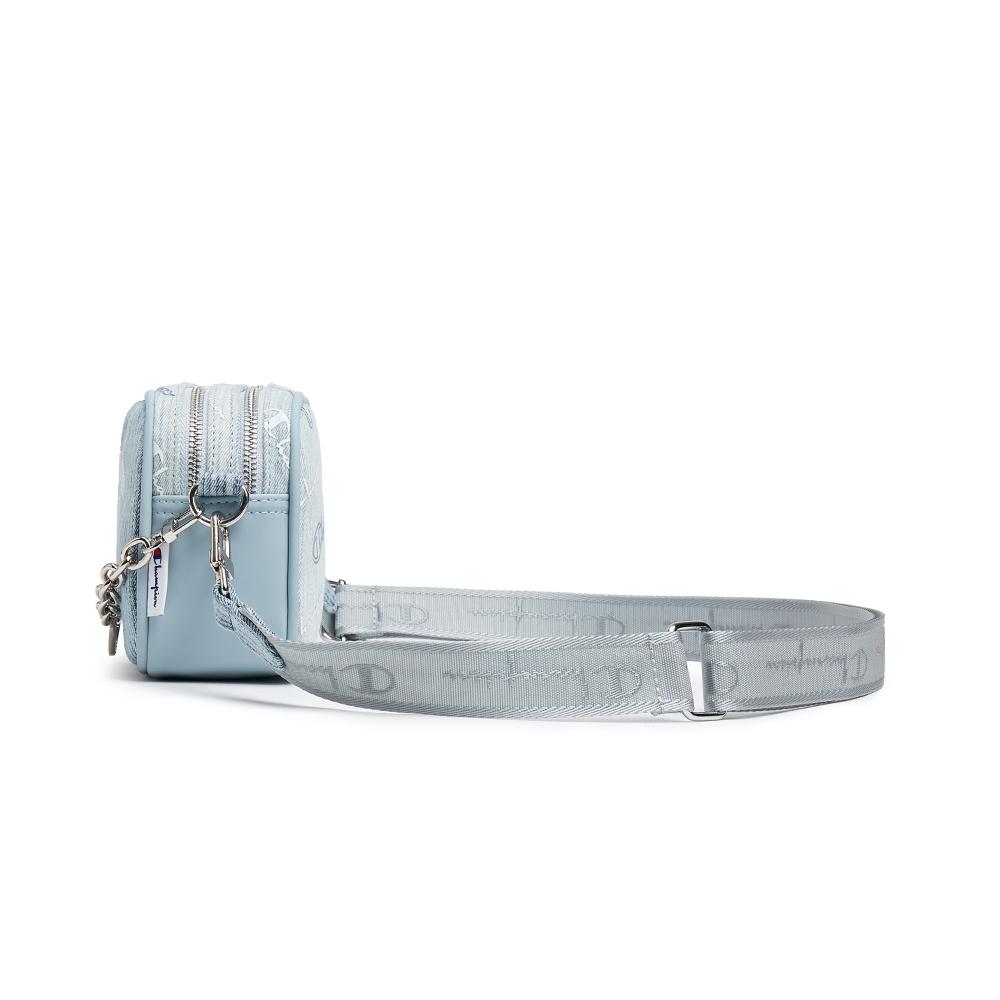 New Champion Fabric Backpack Shoulder Bag Regular Unisex Light Blue Denim/Dark Blue Denim U5BACPU37