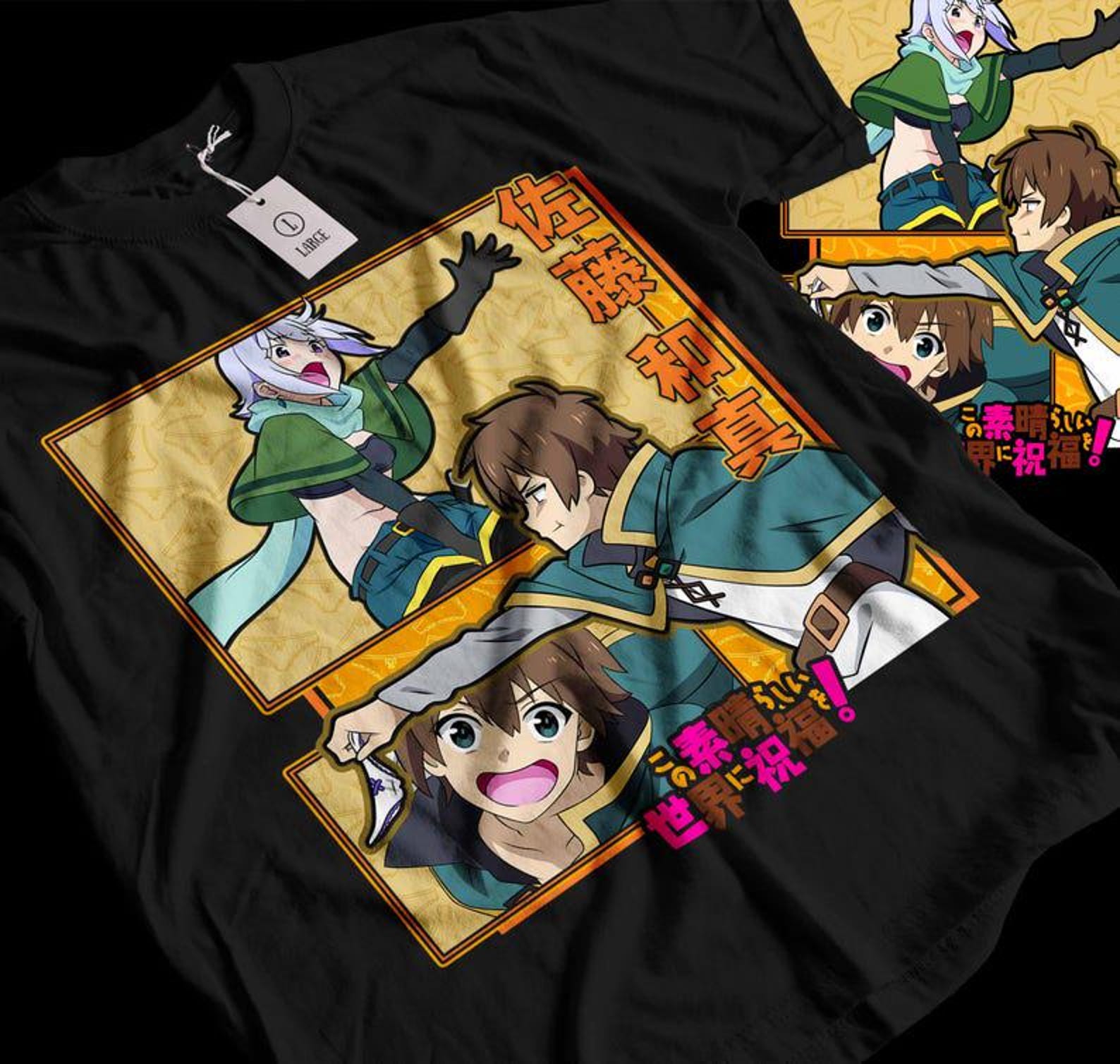 Konosuba - Kazuma Advocate Of True Gender Equality T-Shirt, Kazuma Satou Shirt, Anime Shirt, Manga Shirt, Japanese Light Novel Shirt 3XL