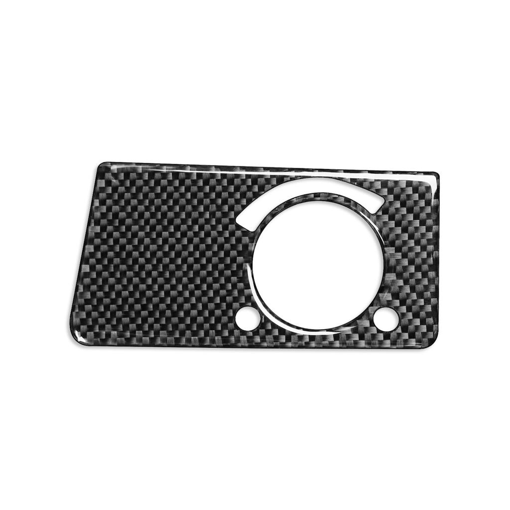 For Benz E-Class W211 2003-2009 Real Carbon Fiber Modification Headlight Switch Trim Cover Interior Car Accessories Sticker