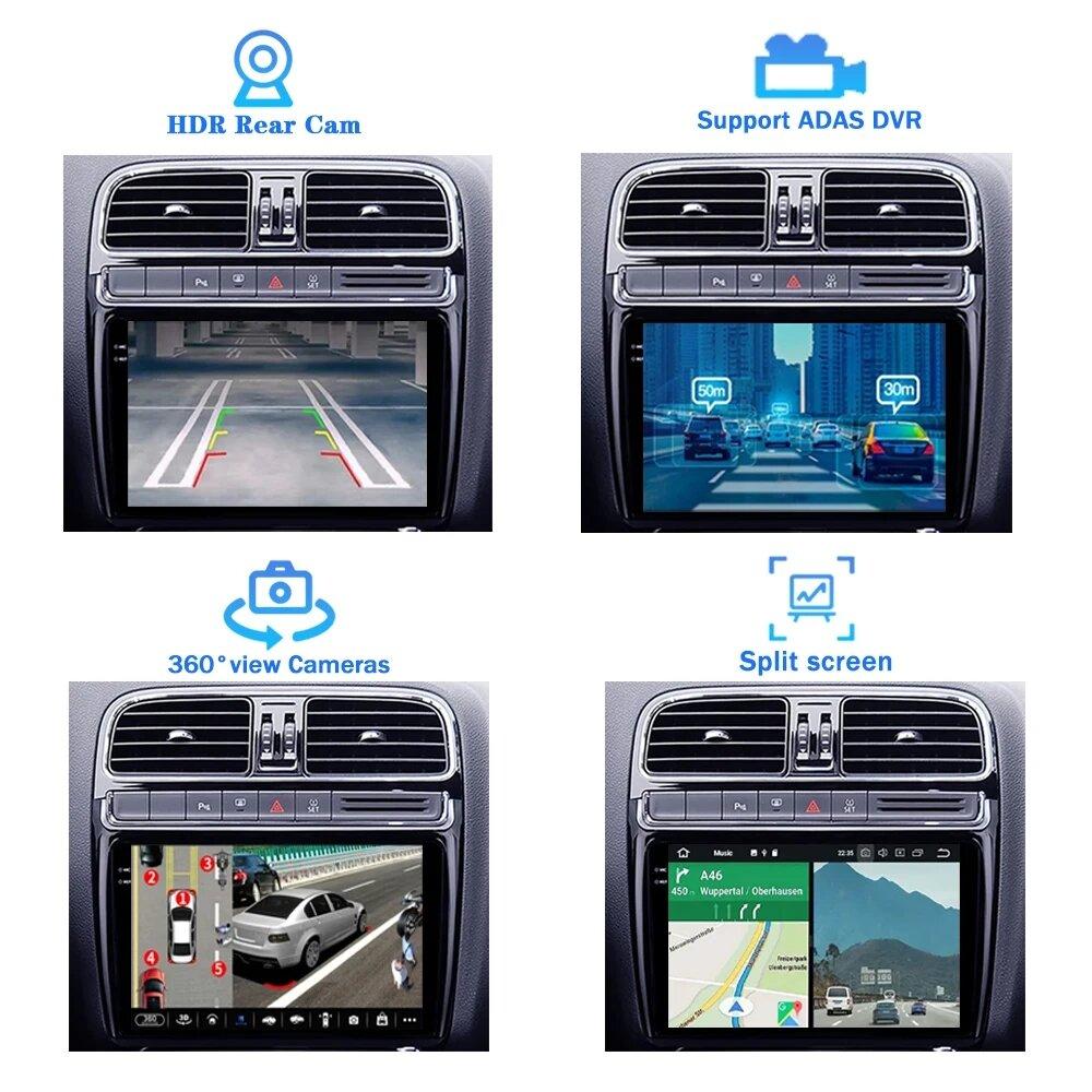 12.3 Inch Carplay Android Car For Honda Accord 8 Spirior /Acura Tsx 2009 - 2013 Multimedia no 2din DVD 4G Wifi Bluetooth Display