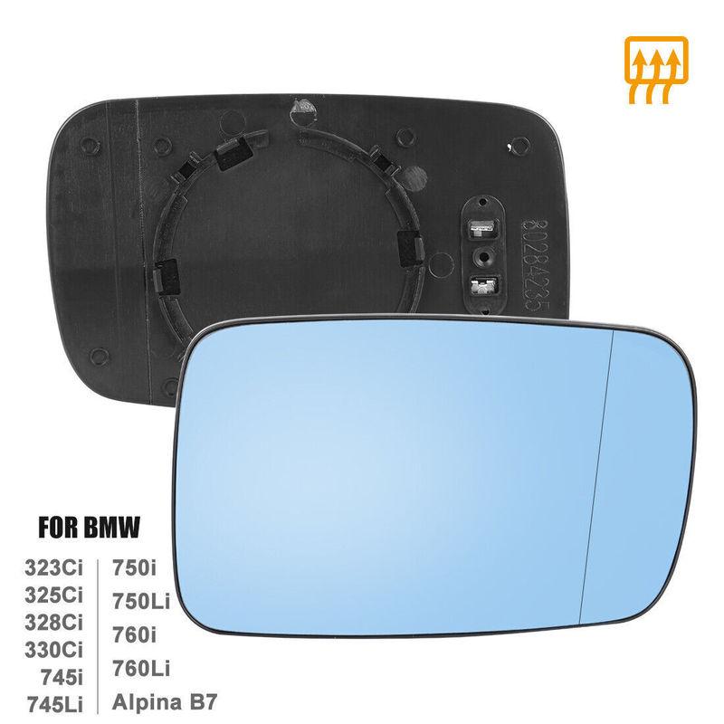 For BMW E46 3-Series 1999-2006 E65 E66 E67 7-Series 2001-2008 Left Right Rear View Lens Split Mirror Heated Glass Rearview Lens