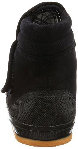 Fukuyama Rubber's Classic Mid-cut Work Shoes, "Oyakata Tora-san 6," In Black, Size 25.5cm, Perfect for Everything from Farming To Construction.