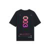 Li Ning Wade Collection T Shirts Men's Black Crew Neck Moderate Straight Fit AHSSA47-1