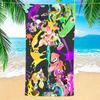Towel Microfiber Beach Towel, Quick-Dry, Sand-Free, Ultra-Fine Fiber, Super Soft. S-Splatoons