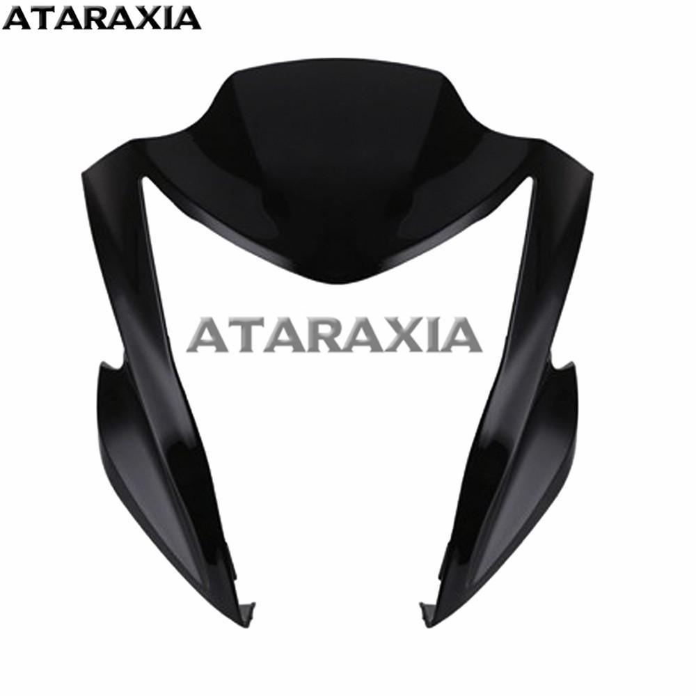 Кронштейн обтекателя мотоцикла для KAWASAKI ER6N ER-6N 2012 2013 2014 2015 2016, передняя фара, верхний обтекатель чёрный