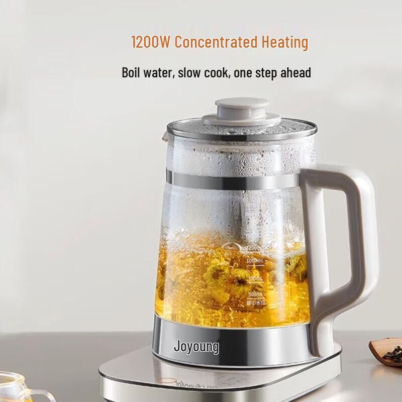 Joyoung K18D-WY196 1.8L Glass Electric Health Pot CN Plug (adapter Included)