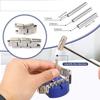 19-Piece Watch Repair Kit: Disassembly, Strap Replacement, Spring Bars, Strap Remover, Punch Pin Tool.