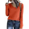Women's Long Sleeve Knit Base Layer Sweater - Versatile Inner Top