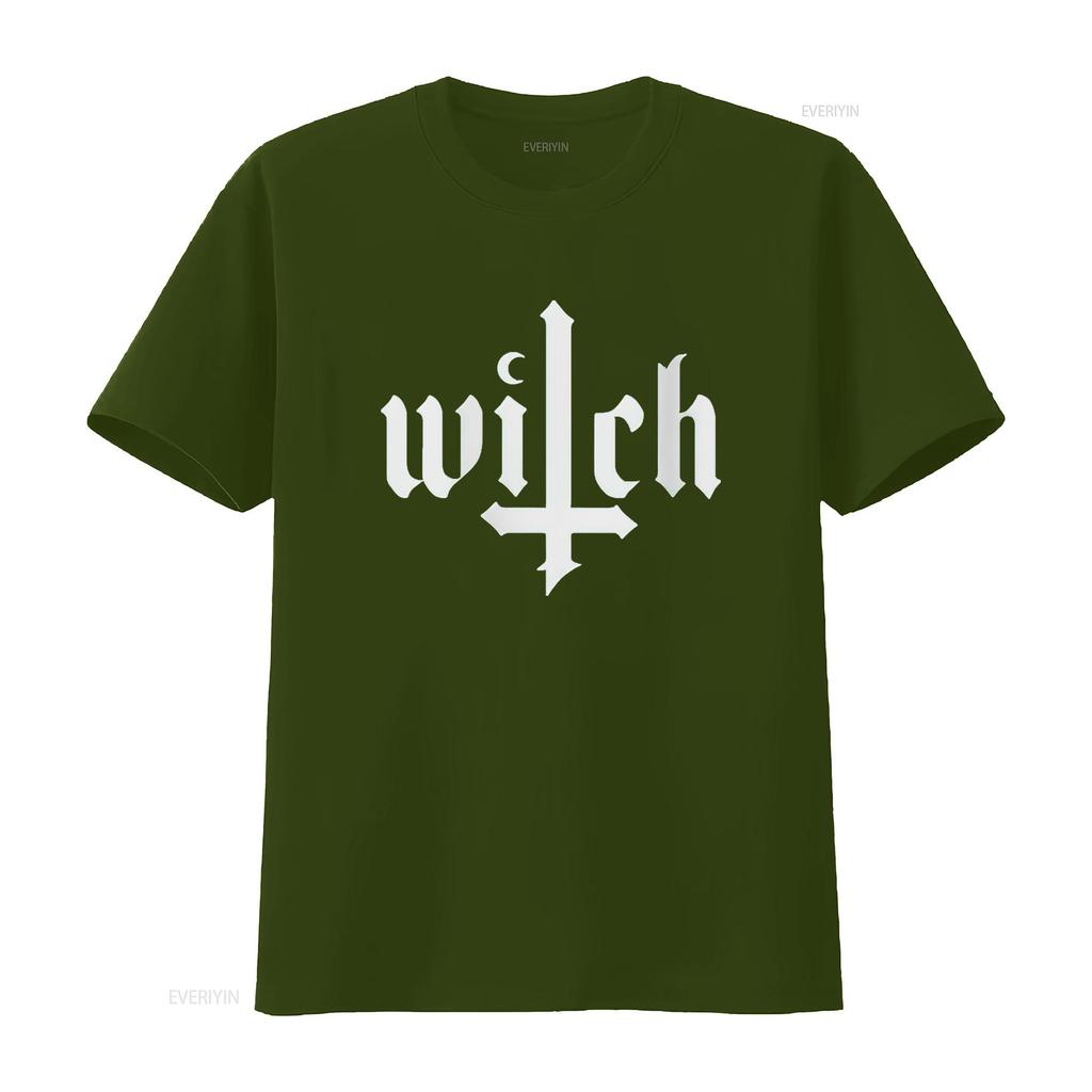 Mens Witch Clothing Pastel Goth Occult Satanic Gothic Witchy Round Neck T Shirt Black Medium Vintage Washed Slightly Versatile