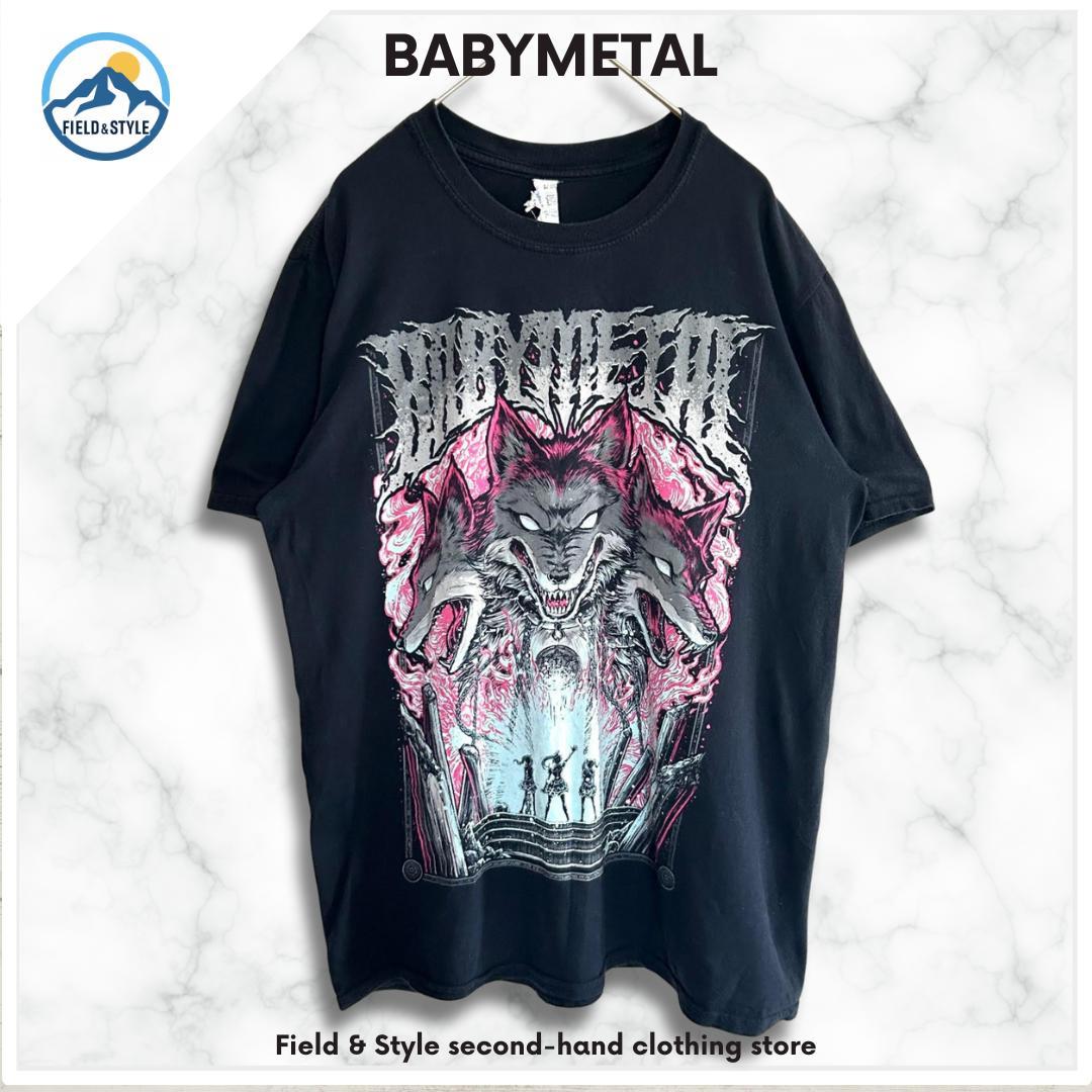 

[USED] BABYMETAL Band T-Shirt 2016 World Tour M Size