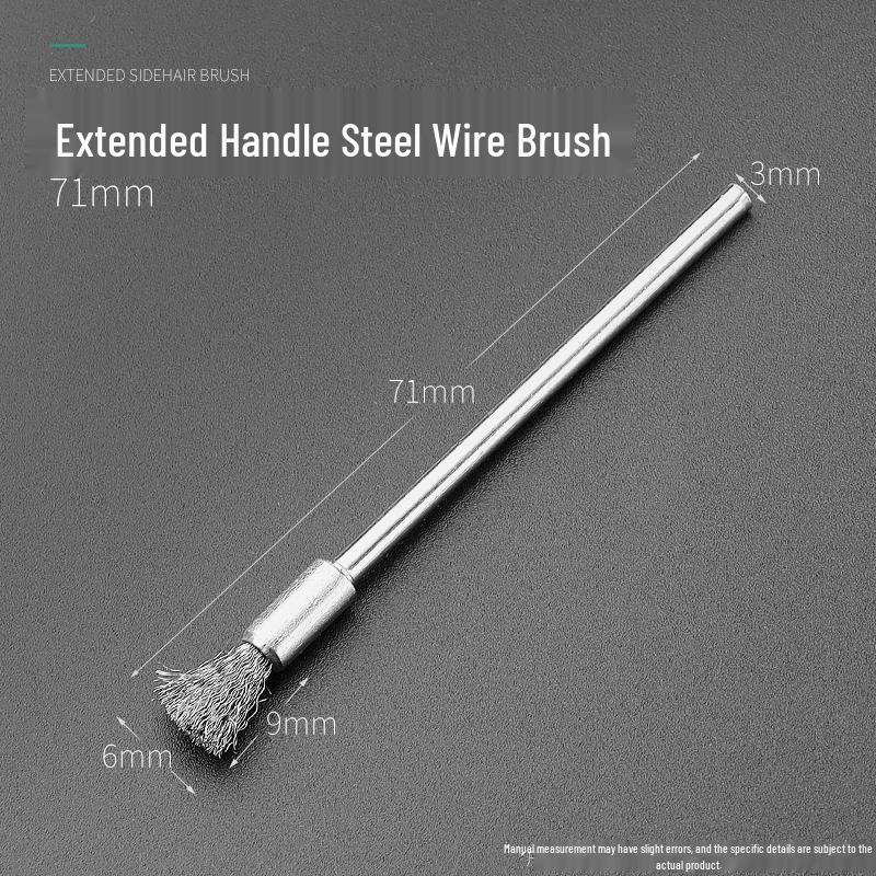 Electric Grinder Steel Wire Brush Polishing Head for Rust Removal and Walnut Polishing
