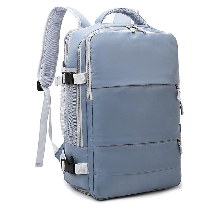 

Дорожный рюкзак большой емкости для женщин, большой емкости, водонепроницаемый, противоугонный, повседневный рюкзак с ремнем для багажа, сумка для мамы One Size