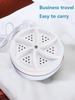 Ultrasonic Turbo Washing Machines Wheel Bubble Portable Washing Machines Multifunction Cleaning Low Noise for Business Trip