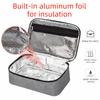 Large Capacity Portable Thermal Bag Thickened Insulated Cooler Bag Lunch Bag  Student Lunch