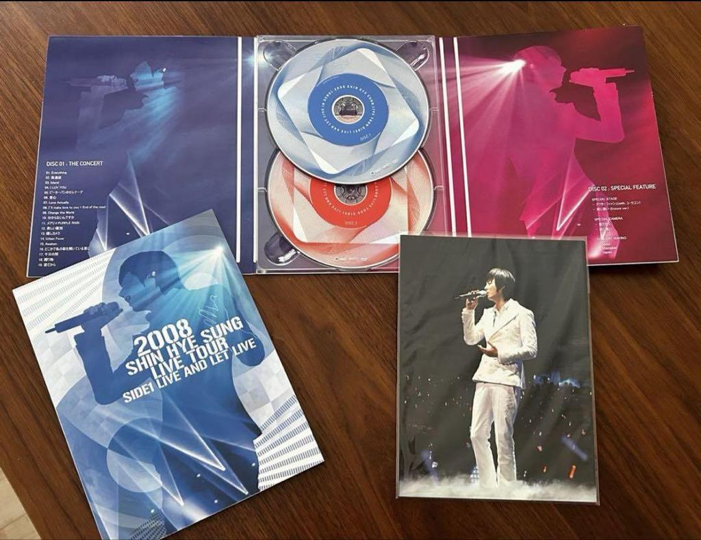[USED] Set Shin Hye Sung SHIN HYE SUNG Live DVD
