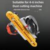 Durable Adjustable Cutting Machine Base Guide Rail ABS High-Quality Locking Tool Holder Woodworking Fixing Bracket