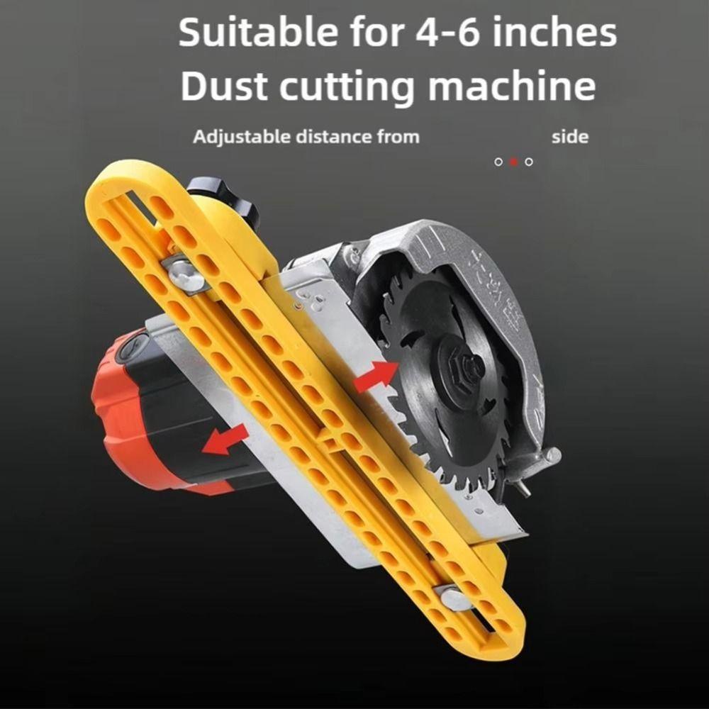 Durable Adjustable Cutting Machine Base Guide Rail ABS High-Quality Locking Tool Holder Woodworking Fixing Bracket