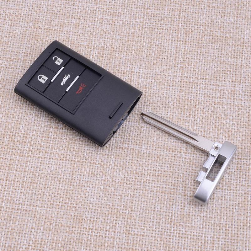 M3N5WY7777A 4 Buttons Remote Key Fob Shell Case Fit For Chevrolet Corvette 2008-2013 Cadillac XLR 2008-2009 Car Accessories