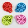 1/3/5/10 pcs S L Folding Silicone Funnel for Filling Bottles Kitchen Silicone Funnel Collapsible Kitchen Gadgets Oil Filler