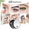 Round Enlarging Cosmetic Mirror 10/20/30X Magnification Vanity Mirror  Bedroom/Outdoor/ Travel