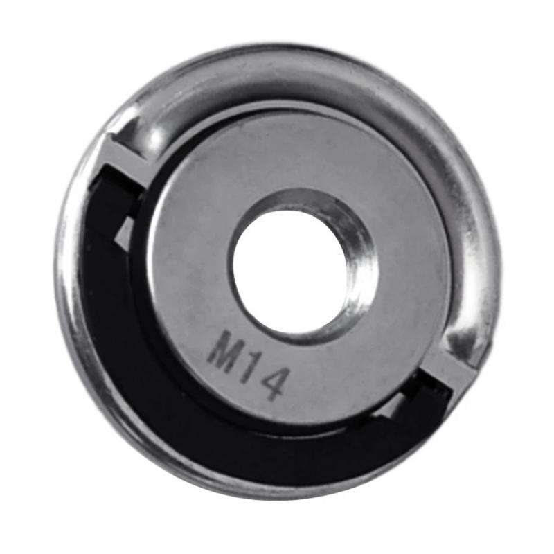 Indsutrial Grade Flange Nut Set for Grinder for Wood Polishing Lock Nut Replacement Fittings Flange Nut