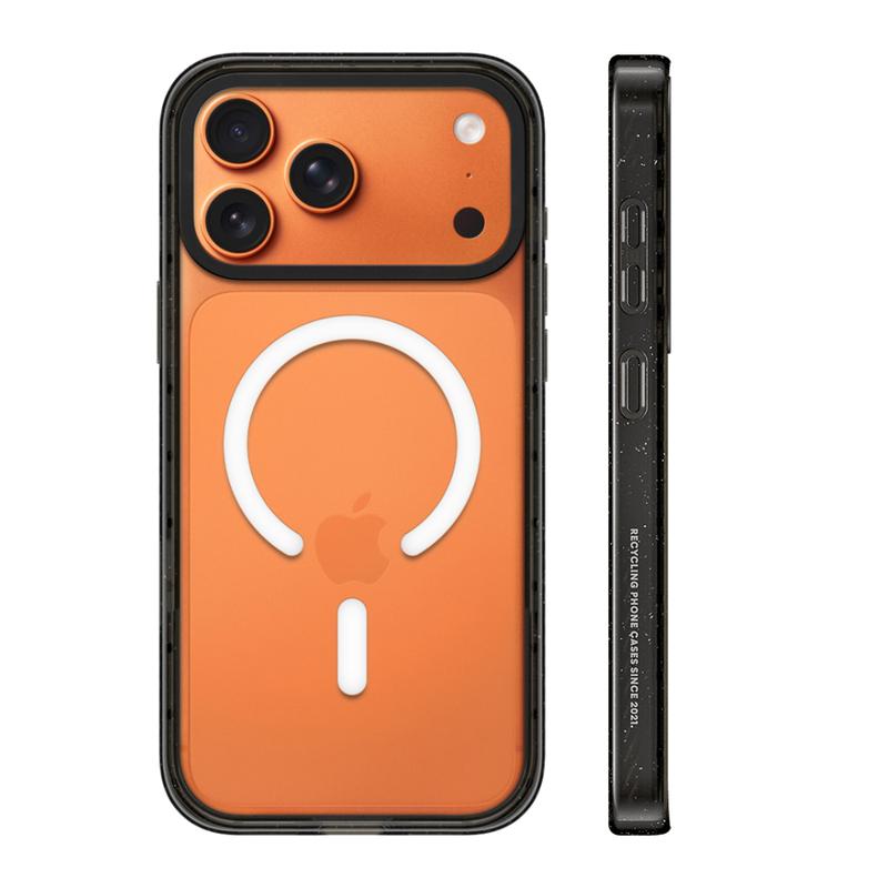 Acrylic Strong And Anti Drop Phone Case For iPhone 17 Air 16 15 14 13 12 Pro Max For Magsafe Magnetic Wireless Charging Cover