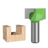 Precise Woodworking Bottom Cleaning Routers Bit with Green Coating for Accurate Bottom Cleaning  Woodworking Tasks