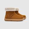 Winter velvet cold-proof one-pedal couple snow boots 22715-11715 black, khaki, camel-J