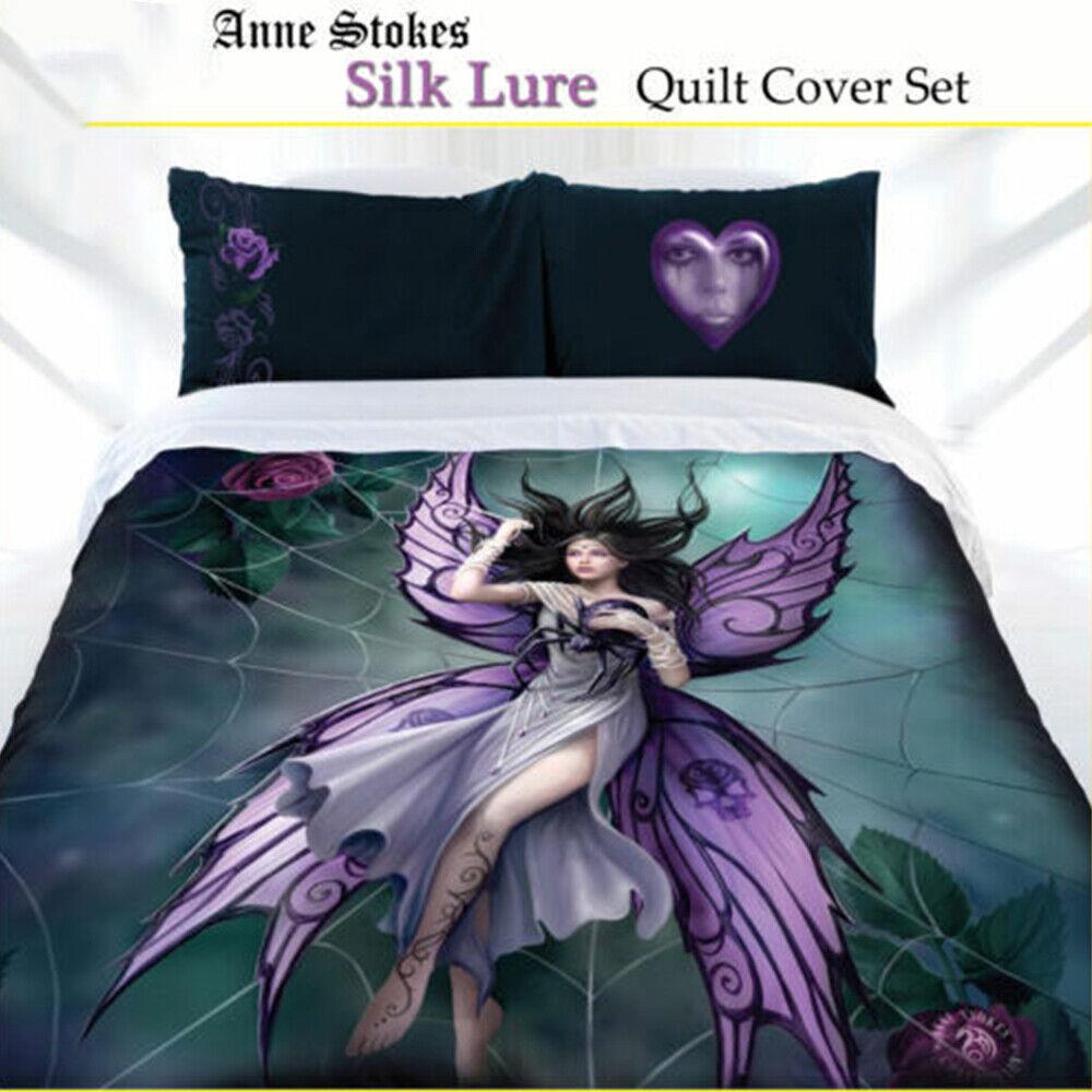 

Одеяло в стиле готического фэнтези Doona Anne Stokes, комплект пододеяльников SINGLE DOUBLE QUEEN KING Single 135x200cm