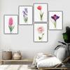 Neue Nordic Abstrakte Splash Tinte Kunst Druck Leinwand Malerei Blume Poster Büro Wand Malerei Wohnzimmer Dekoration Wandbild Kein Rahmen