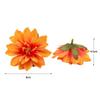 10pcs Satin Dahlia Artificial Flowers Fake Flower DIY Garland Bouquet Silk Chrysanthemum Dahlia Mix Color Brooch Accessories