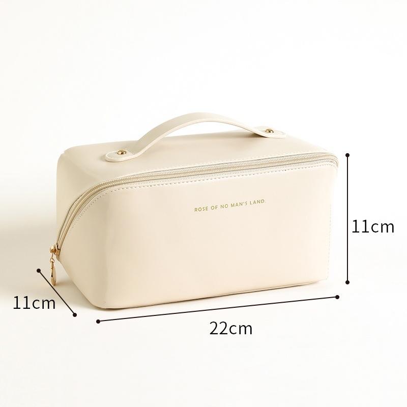 Travel Makeup Bag Large Capacity Cosmetic Bags Waterproof Portable Toiletry Bag Make Up Organizer with Divider and Handle