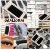 Korean Pbt Silk Eyelash Extensions 0.03 0.05 0.07 Russian Volume Lash Extension Classic Eye Lash Extensions Trays