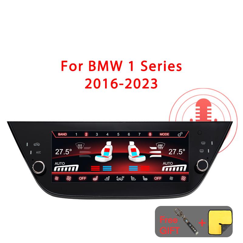

8.8 ЖК-сенсорный экран AC Board Кондиционер Панель для BMW 1 серии 2016-2023 Автомобильная панель Автоплеер Аксессуары Запчасти Eight Core красный