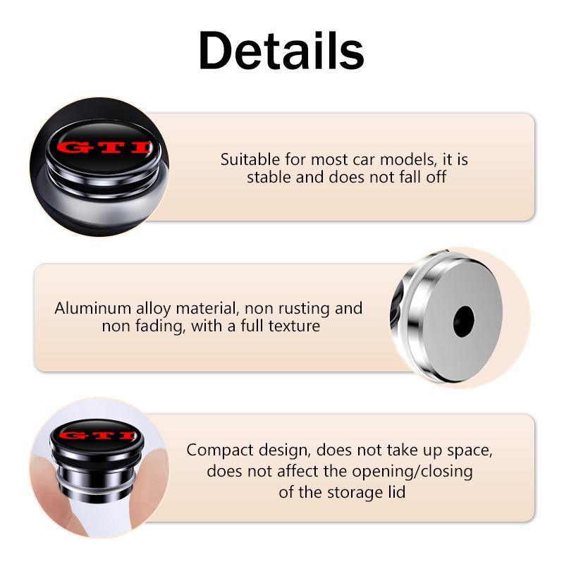 CUP1 Car Cigarette Lighter Cover DustProof Decoration Cap For Volkswagen VW Beetle CC B5 B6 B7 EOS GTI MK2 MK4 MK5 MK6 Phaeton