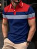 Men's T-shirt Polo Shirt New Summer Polo Shirt Men's Short-sleeved Top Casual Polo Shirt