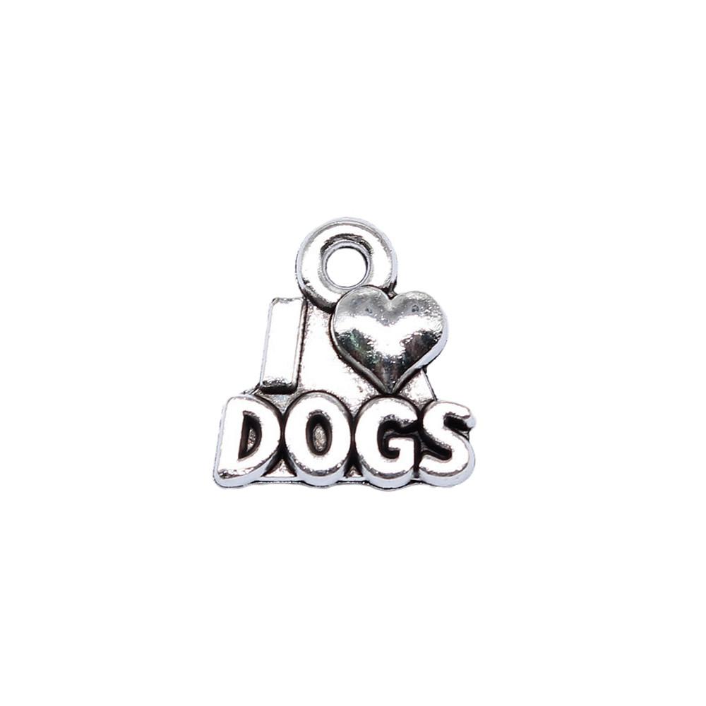 Alloy Dog Paws Charms Bear Paws Pendants For Jewelry Making Dog Themed Accessories