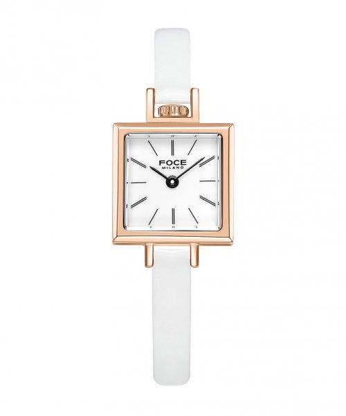 

[FOCE LADY] FOCE LADY 19.5mm Women s Square Leather Watch FM1913L-WRG FREE