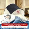Folding Face Head Mosquito Net High-Density Mesh Face Mosquito Protection Cover  Office